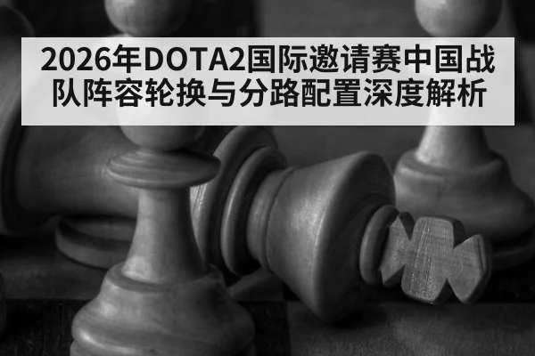 2026年DOTA2国际邀请赛中国战队阵容轮换与分路配置深度解析